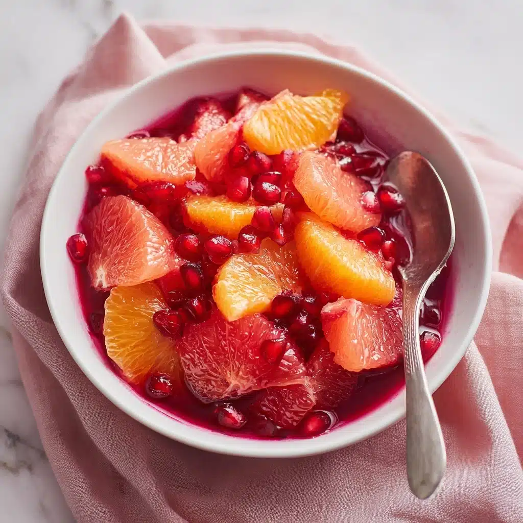 Citrus and Pomegranate Fruit Salad Recipe