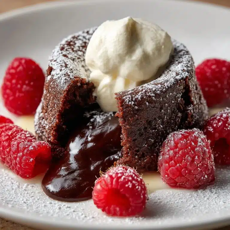 Molten Chocolate Cakes Recipe