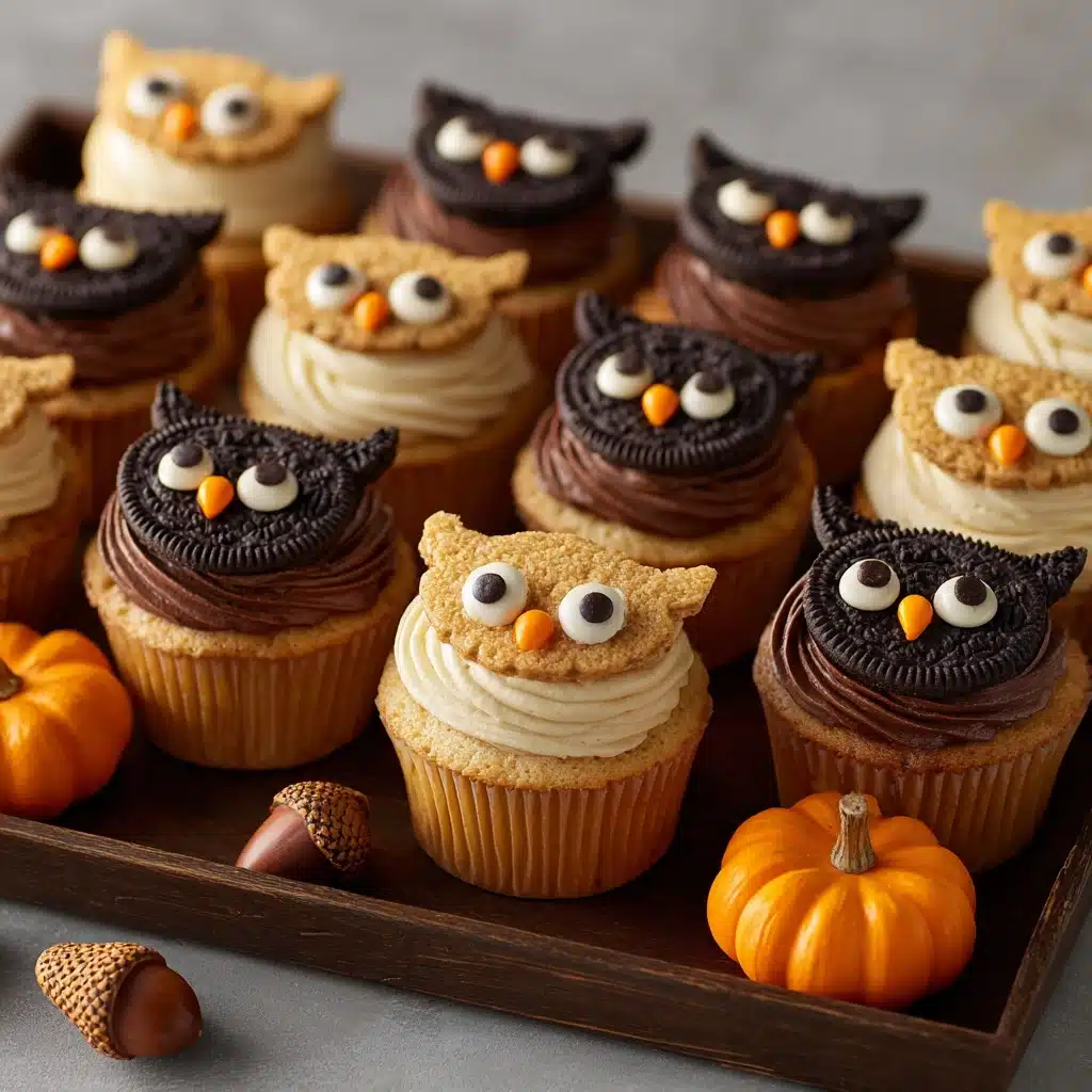 Halloween Owl Cupcakes Recipe