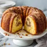 Sour Cream Coffee Cake with Cinnamon-Walnut Swirl Recipe