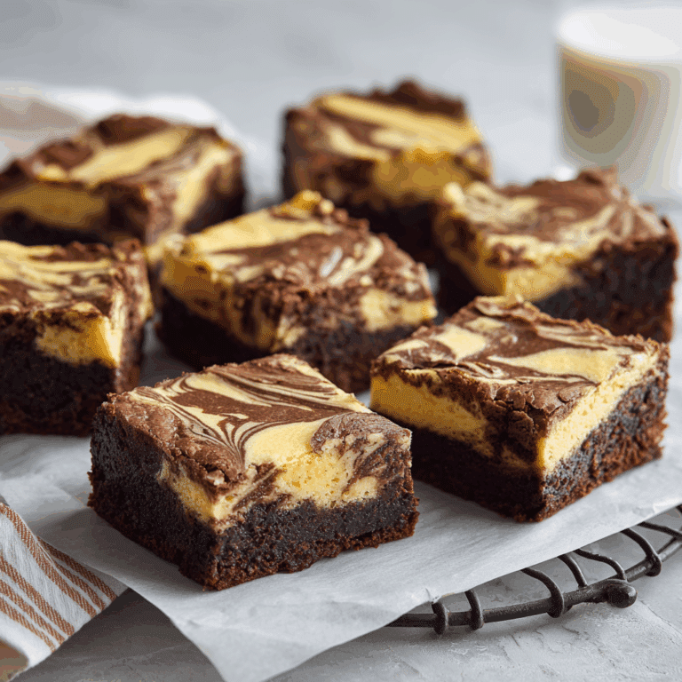 Baileys Cheesecake-Marbled Brownies Recipe