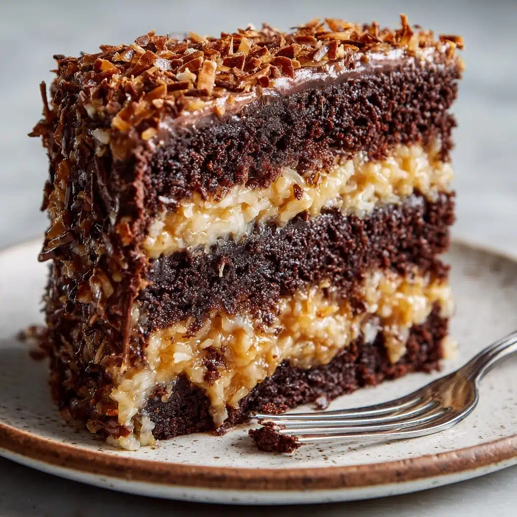German Chocolate Cake Recipe - Recipe Image