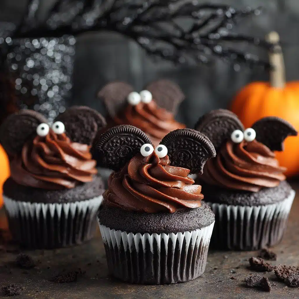 Halloween Bat Cupcakes Recipe