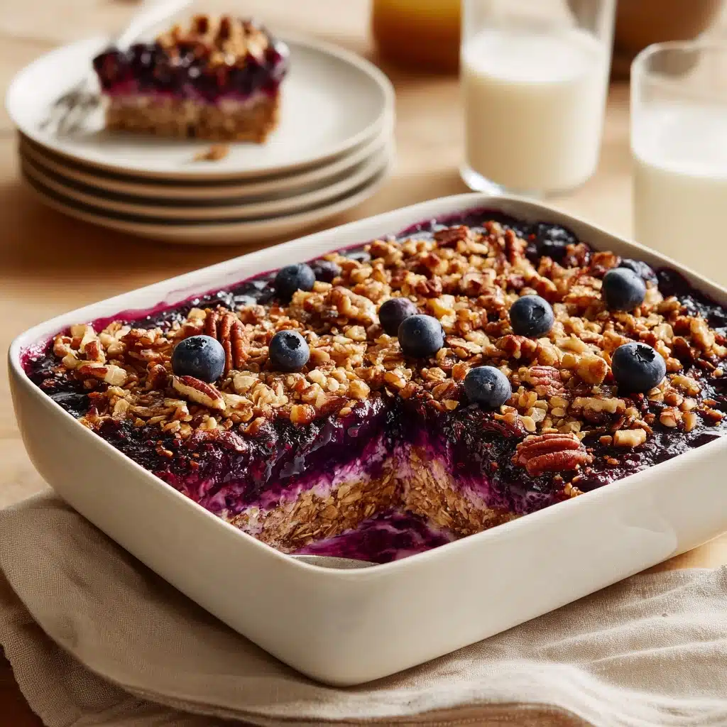 Blueberry Baked Oatmeal Recipe