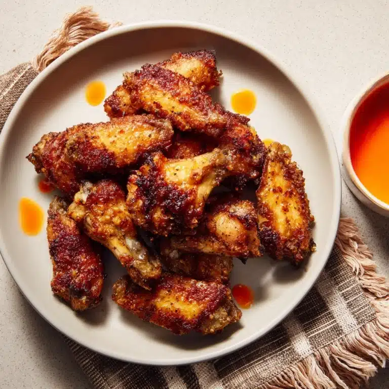 Crispy Baked Chicken Wings Recipe