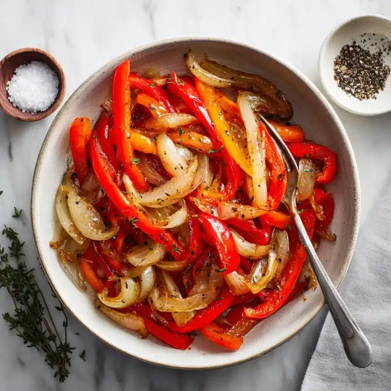 Caramelized Peppers & Onions Recipe