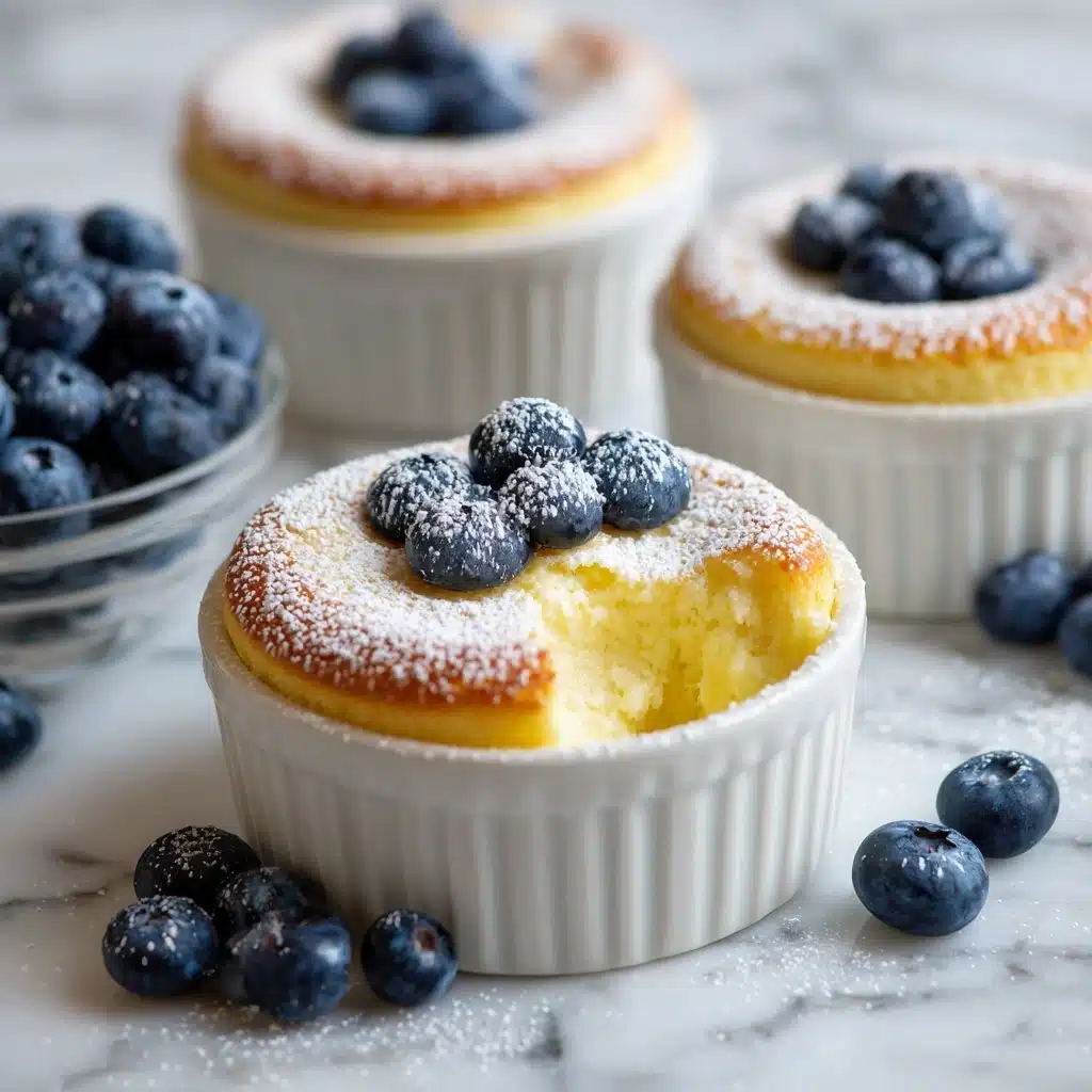 Lemon Pudding Cakes Recipe