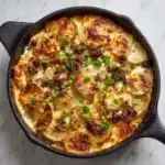 Loaded Ground Beef and Potatoes Skillet Recipe