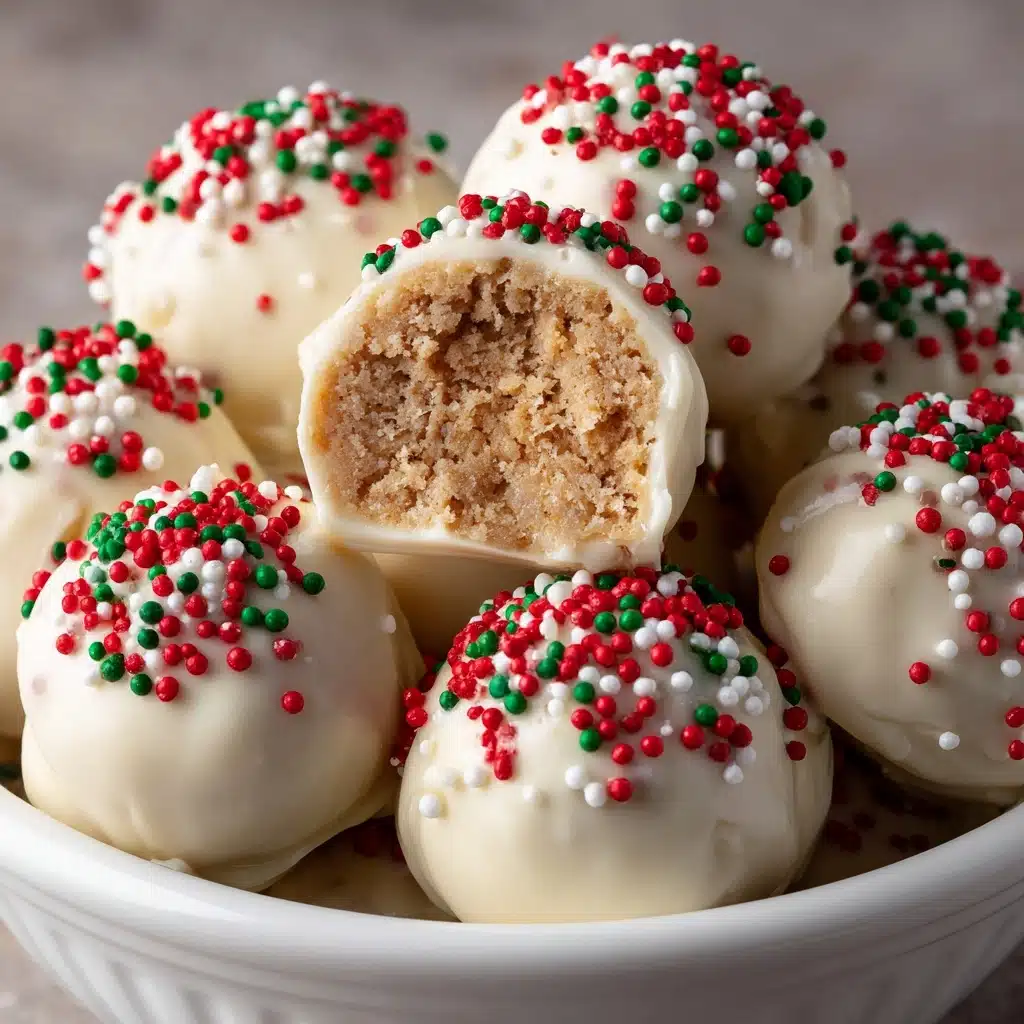Vegan No Bake Christmas Almond Balls Recipe