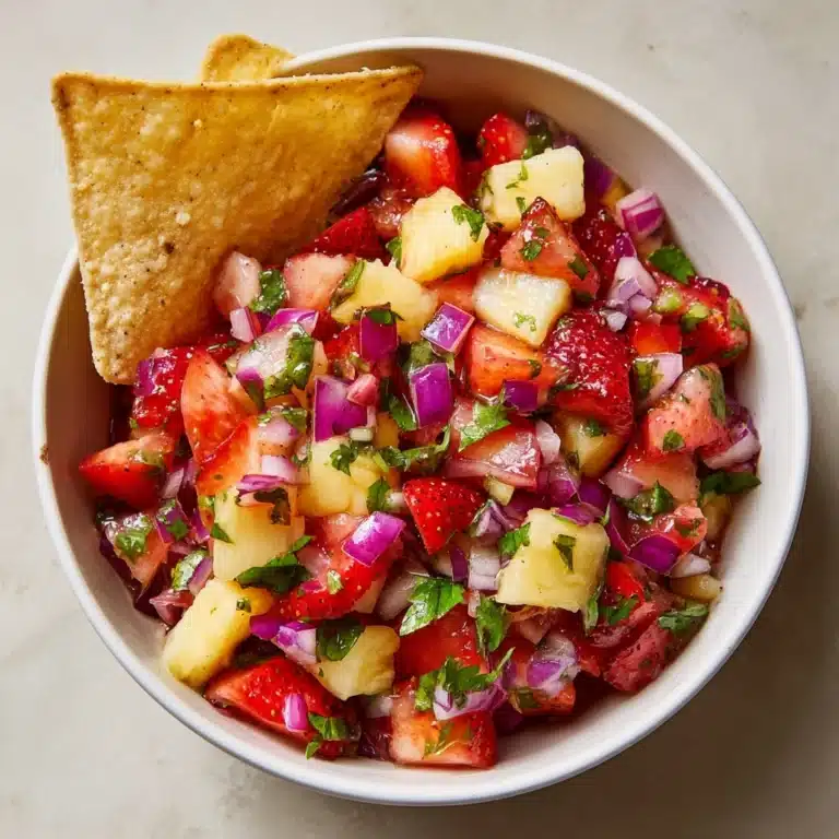 Strawberry Pineapple Salsa Recipe