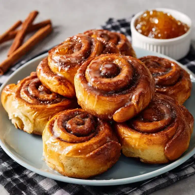 Peach Pie Cruffins Recipe