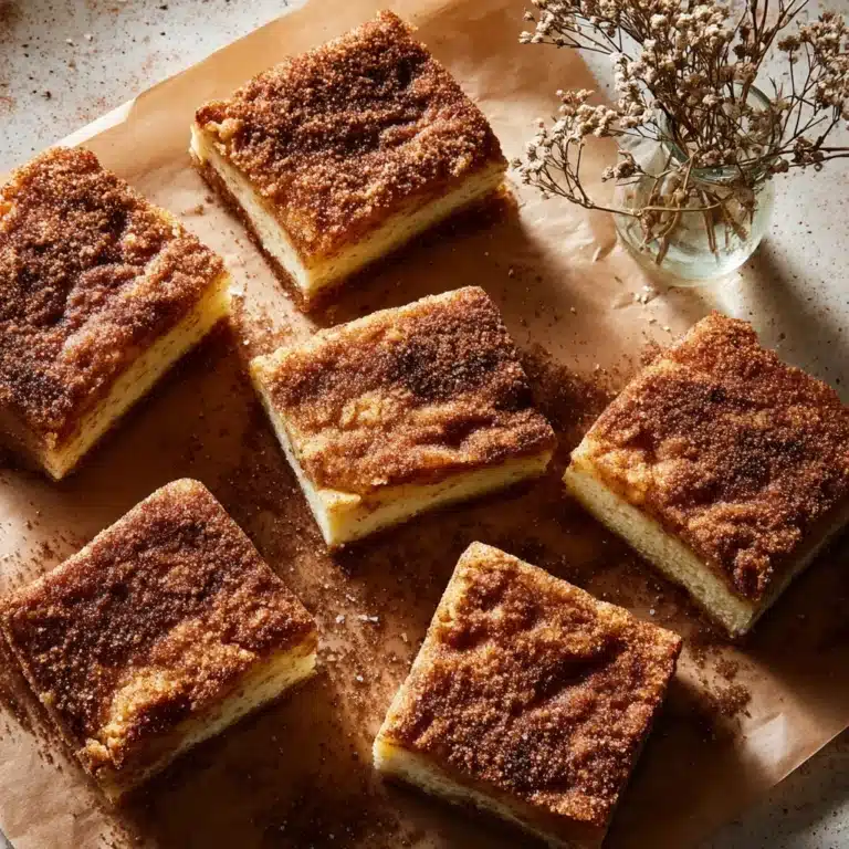 Easy Snickerdoodle Bars Recipe