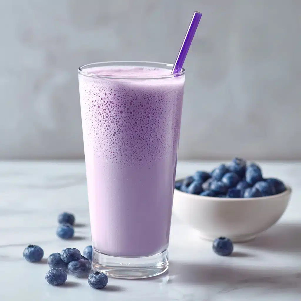 Healthy Blueberry Milkshake Recipe