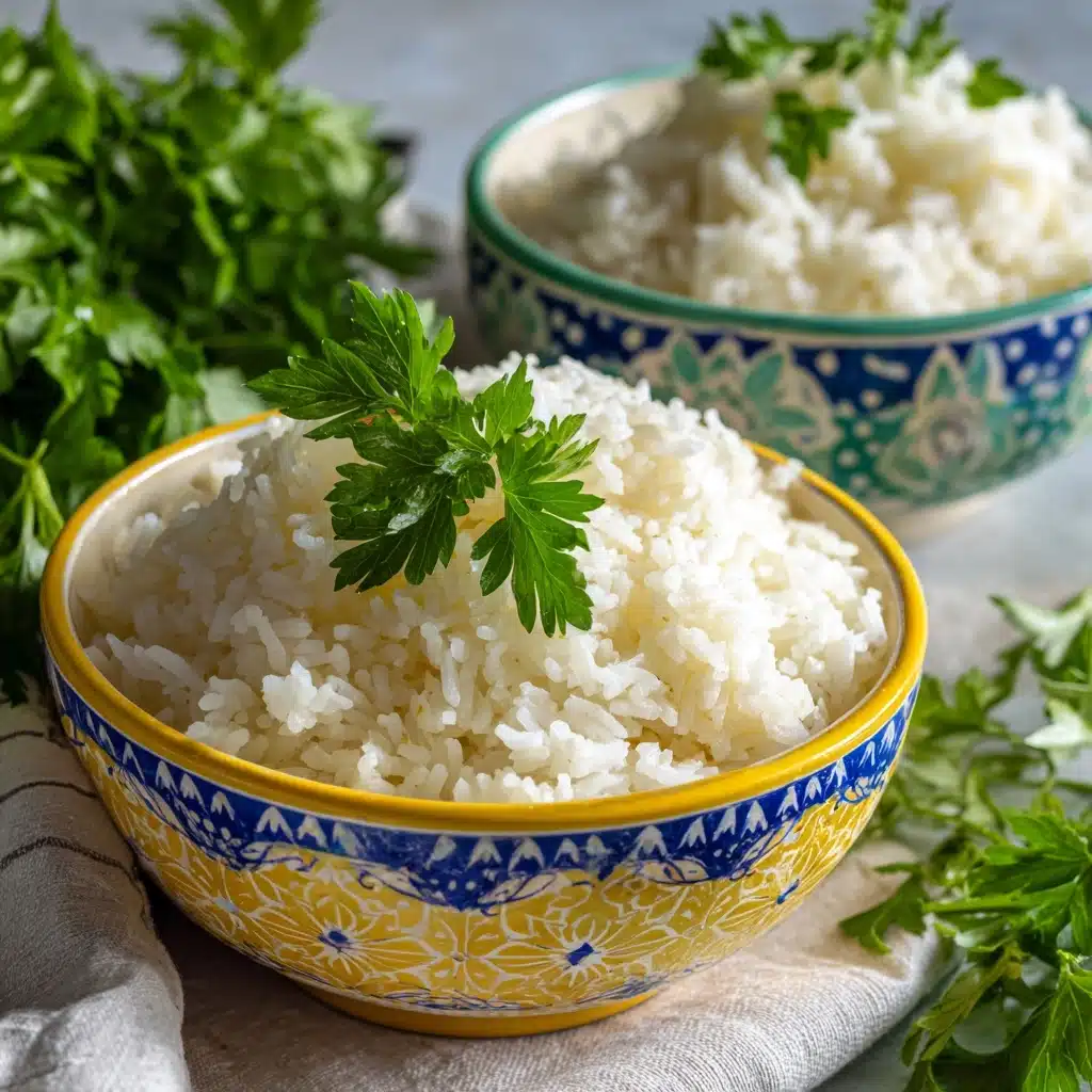Garlic Parmesan Rice Recipe