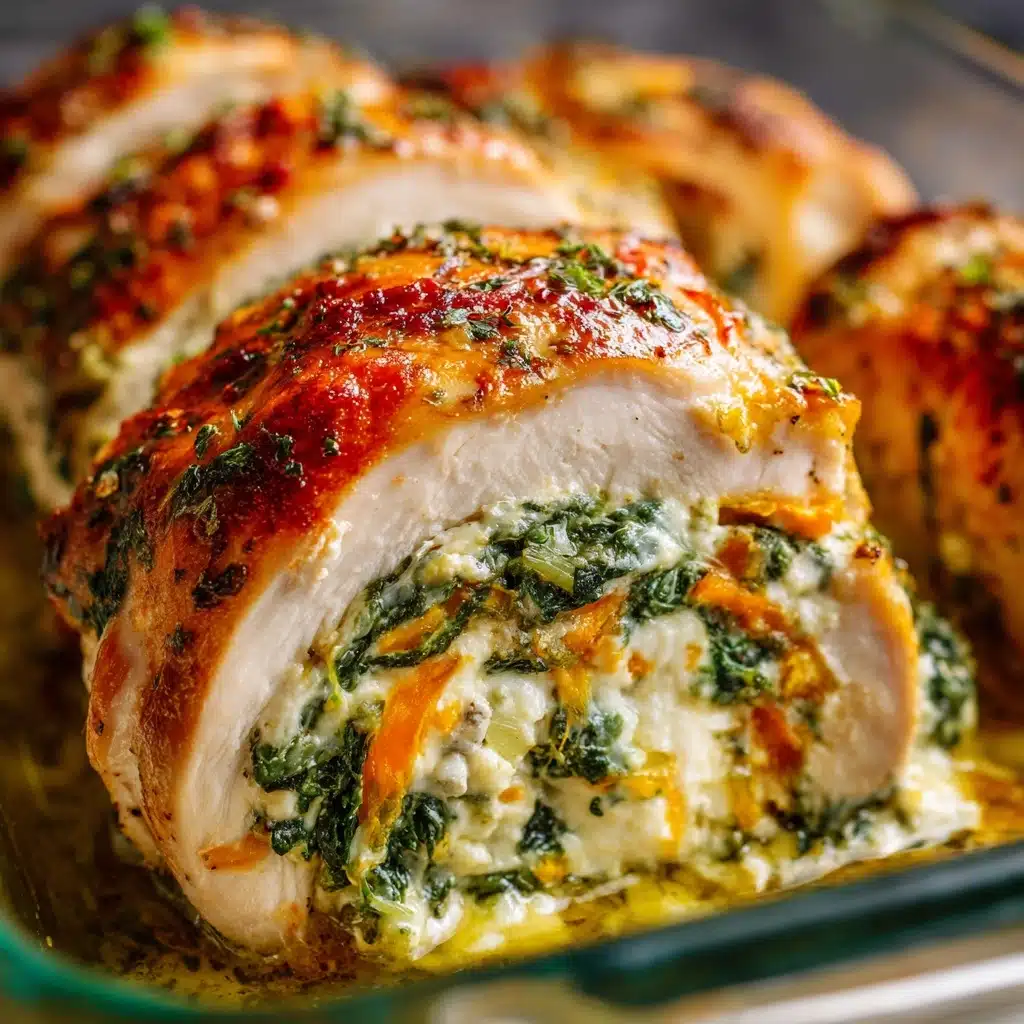Spinach Cream Cheese Stuffed Chicken Recipe