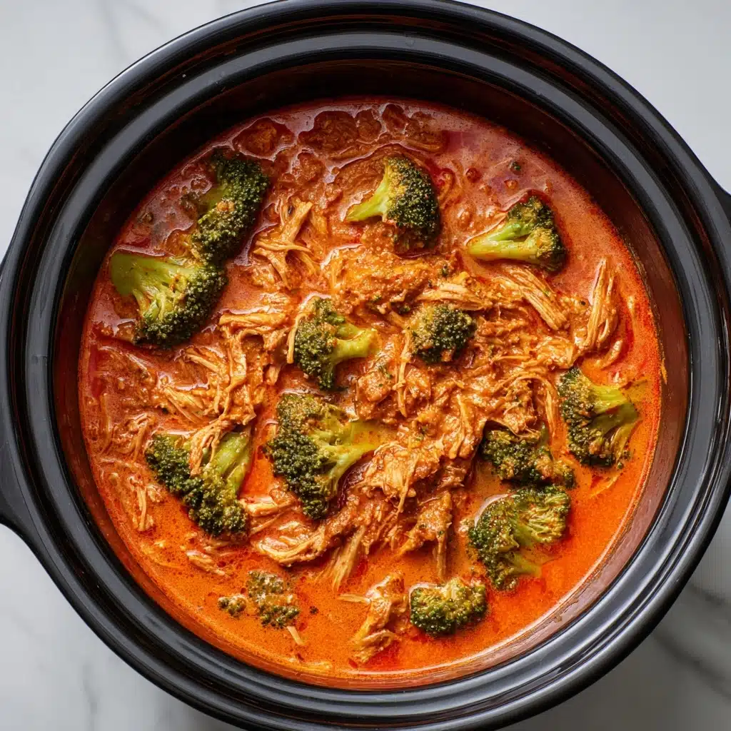 Slow Cooker Broccoli Butter Chicken Recipe