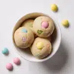 No-Bake Mini Egg Cookie Dough Balls Recipe