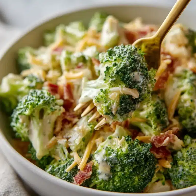 Easy Keto Broccoli Salad Recipe