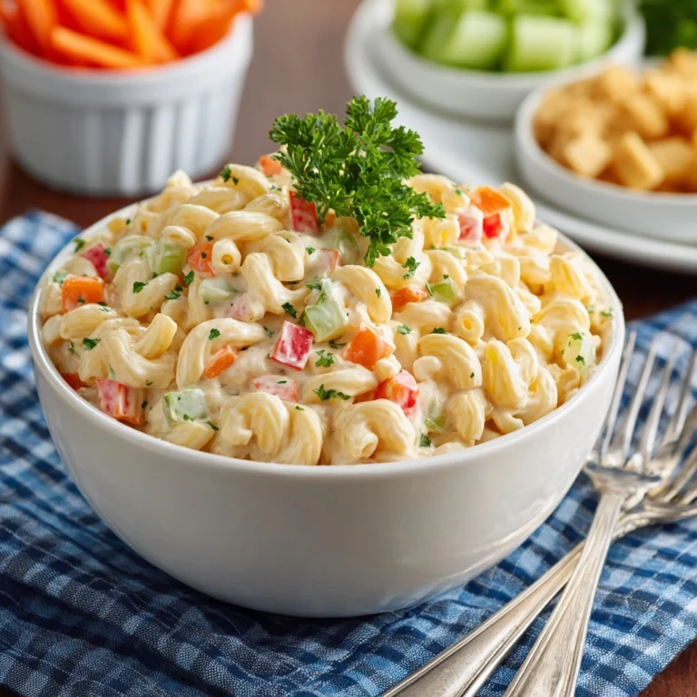 Summertime Macaroni Salad Recipe
