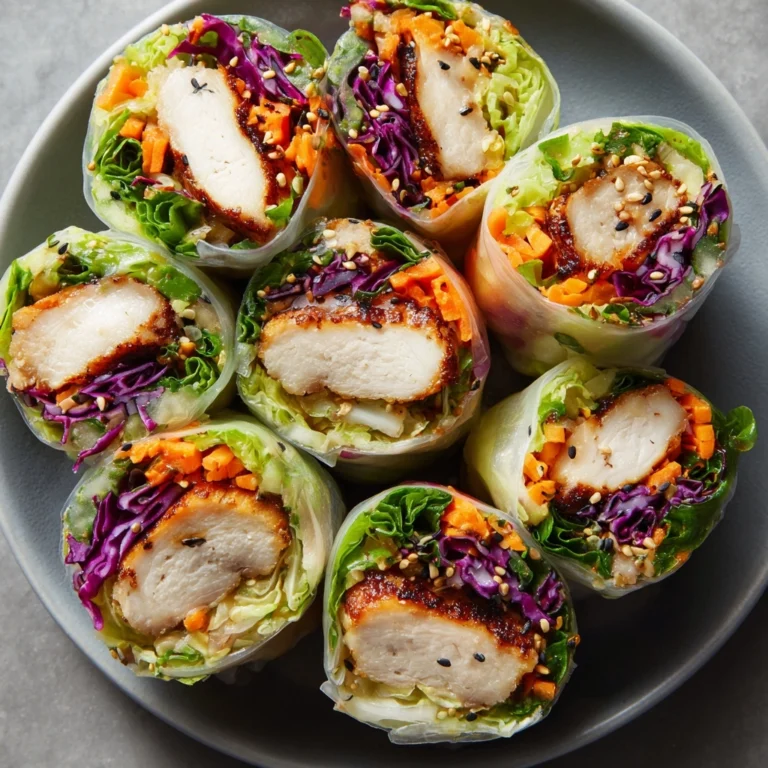 Chicken Spring Rolls Recipe