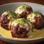 Crock Pot French Onion Meatballs Recipe