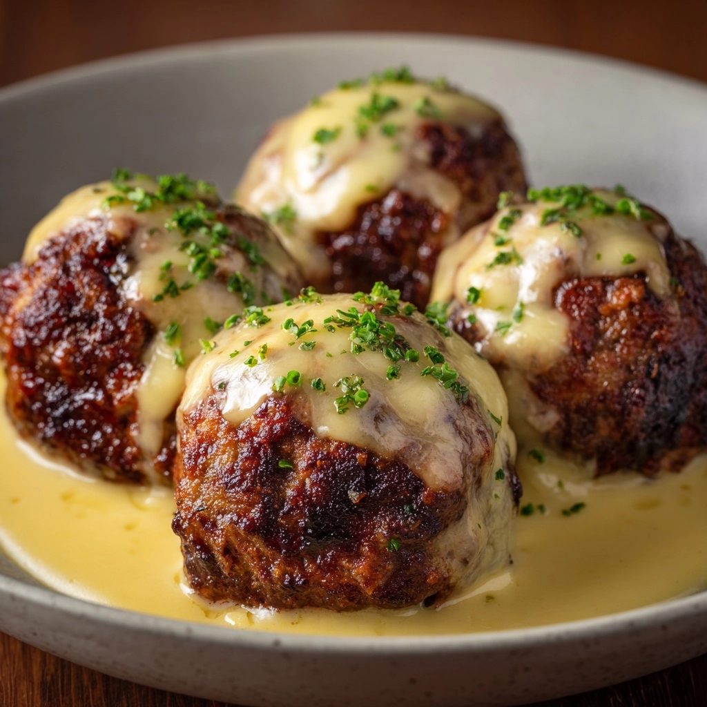 Crock Pot French Onion Meatballs Recipe