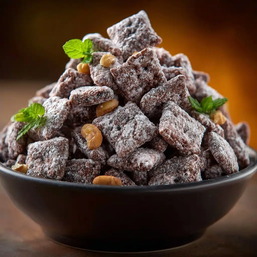 Homemade Brownie Batter Puppy Chow Recipe