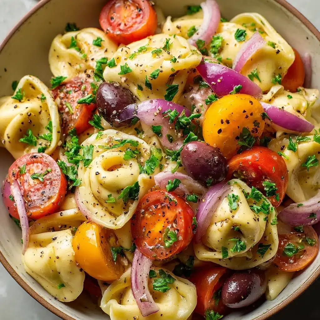 Tortellini Pasta Salad Recipe - Recipe Image