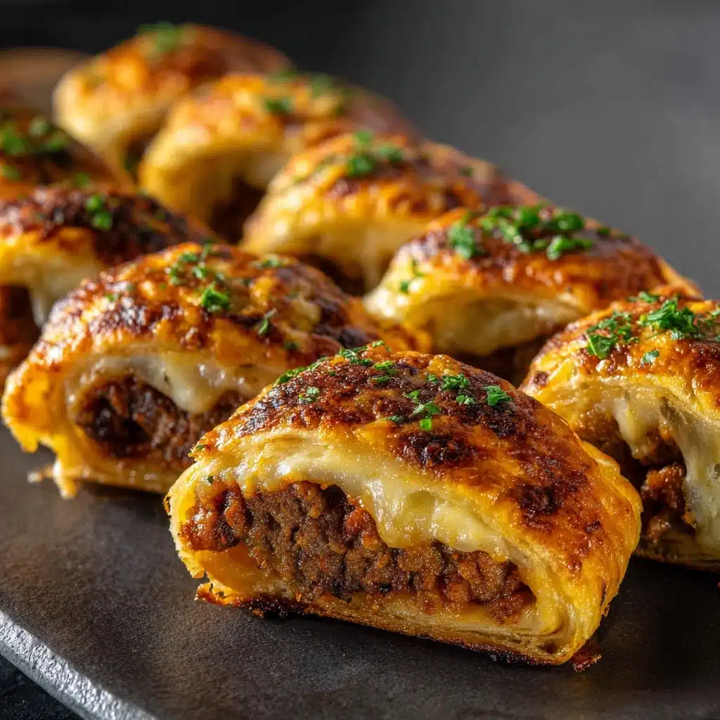 Philly Cheesesteak Stuffed Cheesy Breadsticks Recipe - Recipe Image