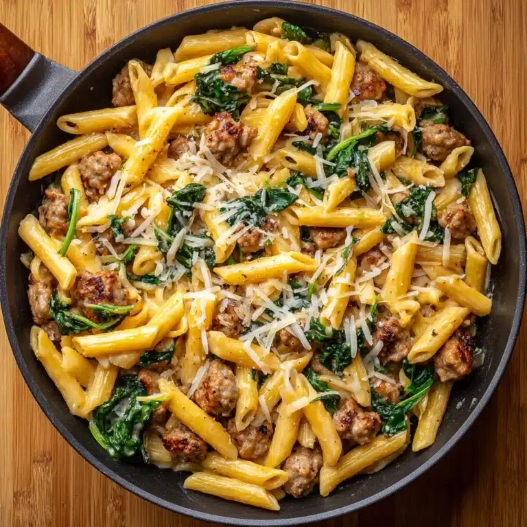 Creamy Italian Sausage Pasta Recipe