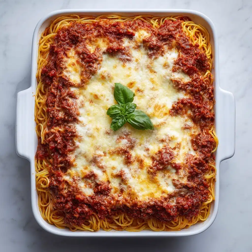 Authentic Italian-Style Spaghetti Bake Recipe