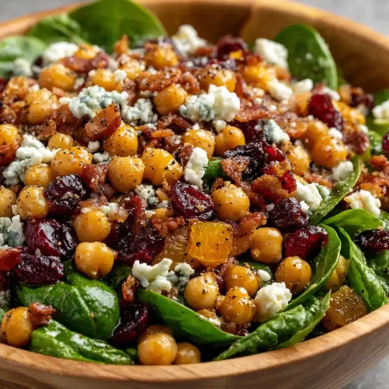 Cranberry Walnut Chickpea Salad with Orange Vinaigrette Recipe