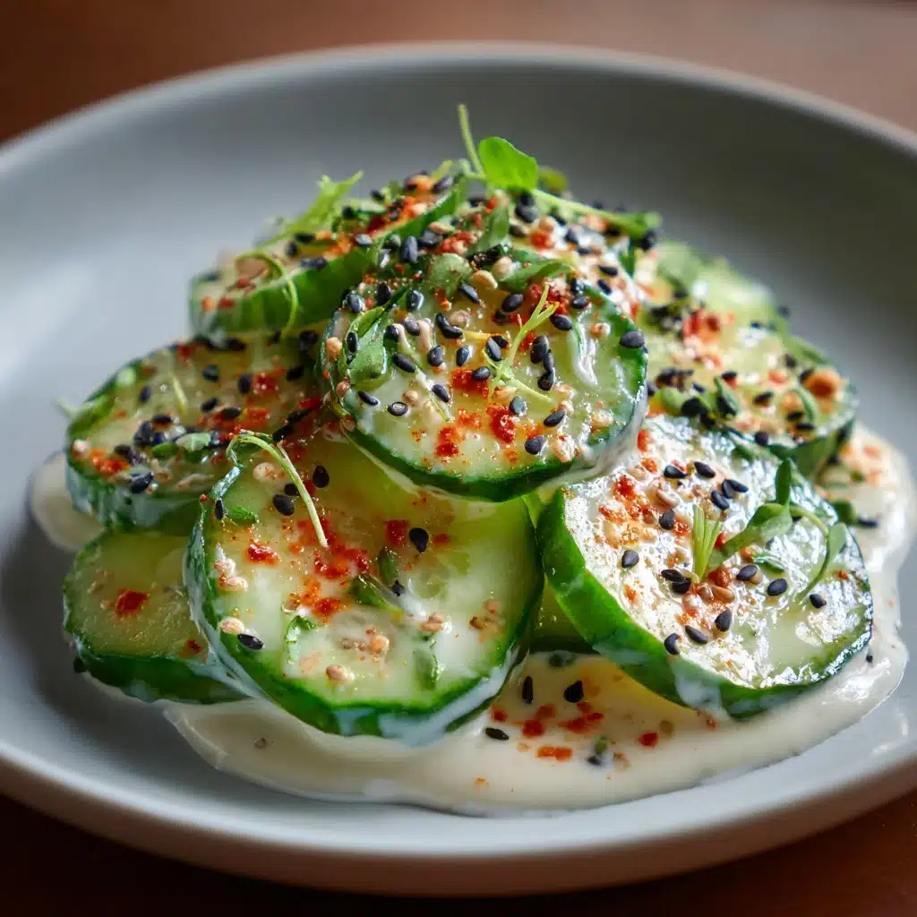 Easy California Roll Cucumber Salad Recipe - Recipe Image