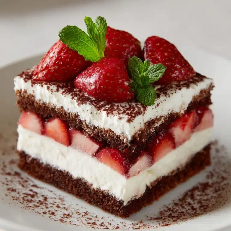 Strawberry Tiramisu Recipe