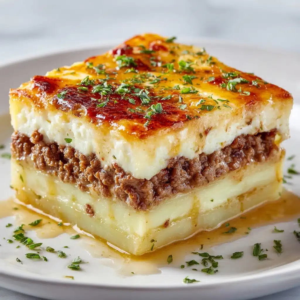 Loaded Potato and Meatloaf Casserole Recipe - Recipe Image