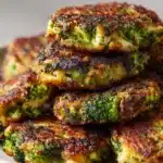 Broccoli Chicken Fritters Recipe