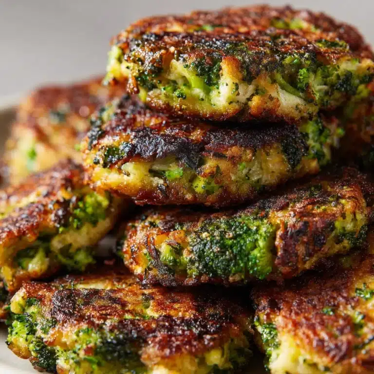 Broccoli Chicken Fritters Recipe