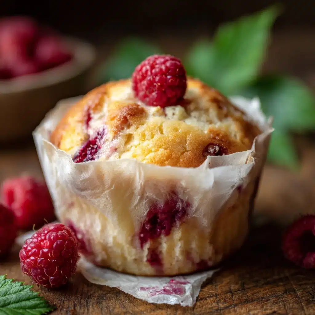 Easy Raspberry Lemon Muffins Recipe - Recipe Image