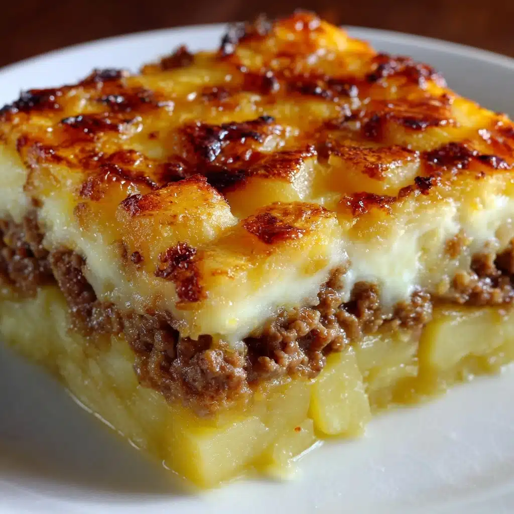 Cowboy Meatloaf & Potato Casserole Recipe - Recipe Image