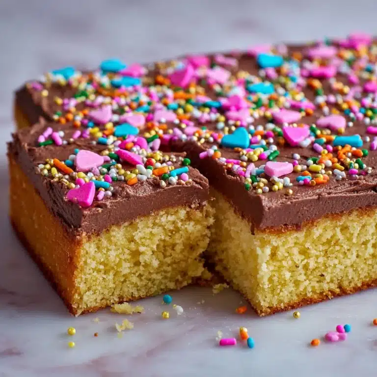 Yellow Cake Recipe