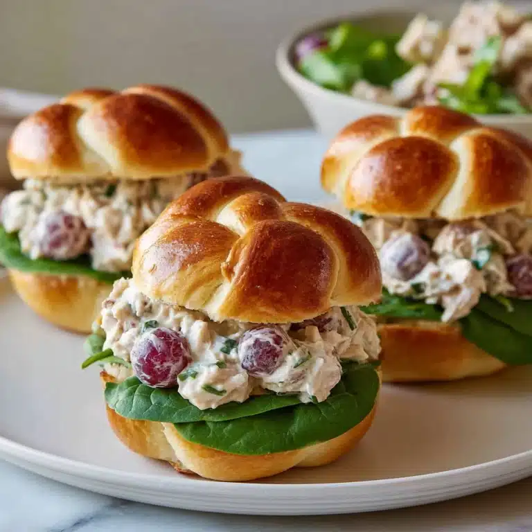 Autumn Chicken Salad Sandwiches Recipe