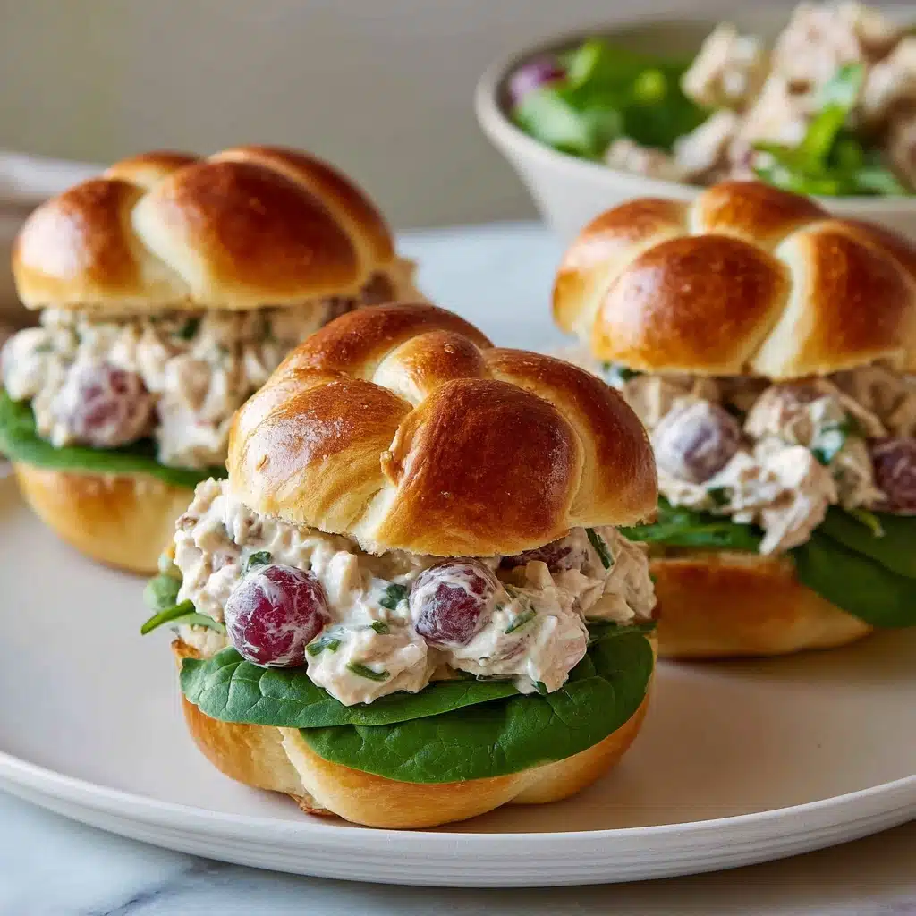 Autumn Chicken Salad Sandwiches Recipe