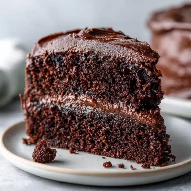 Chocolate Blackout Cake Recipe