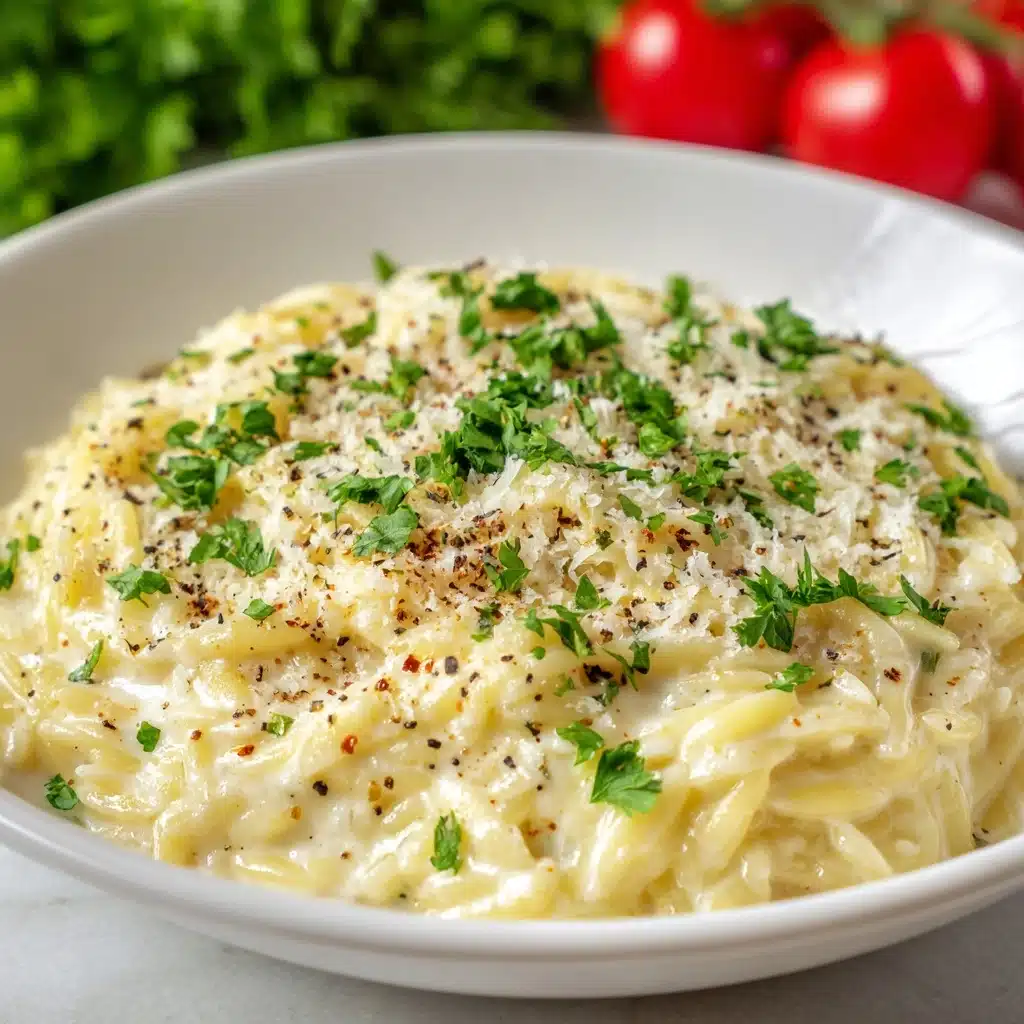 Creamy Parmesan Orzo Recipe - Recipe Image