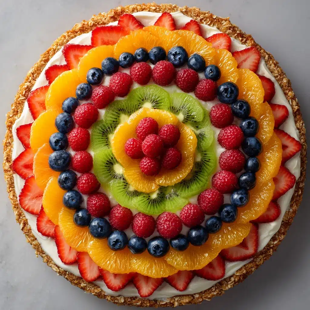 Healthy Breakfast Fruit Pizza Recipe