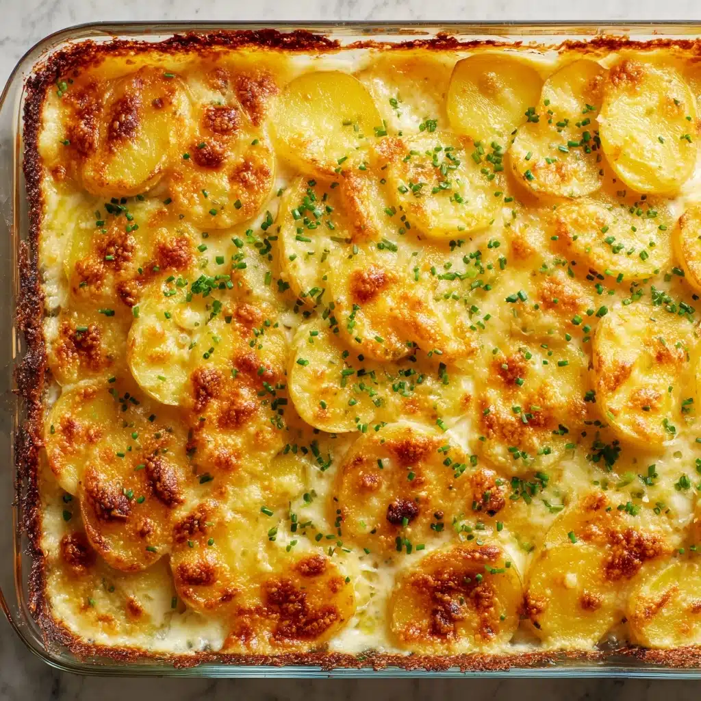 Cheesy Au Gratin Potatoes Recipe - Recipe Image