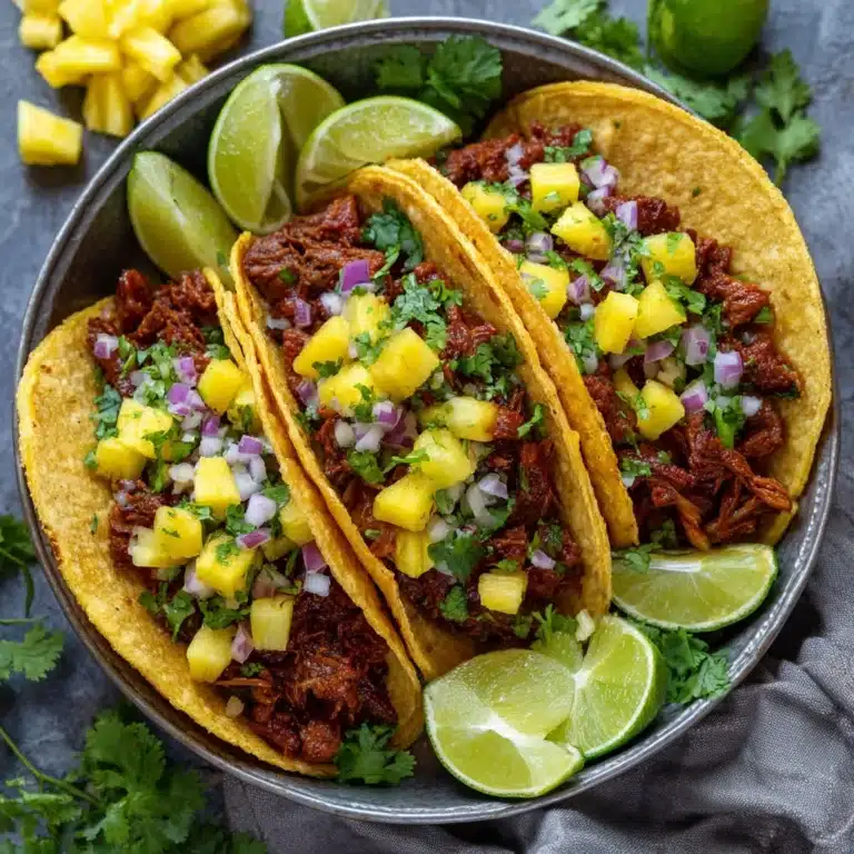 Homemade Tacos Al Pastor Recipe