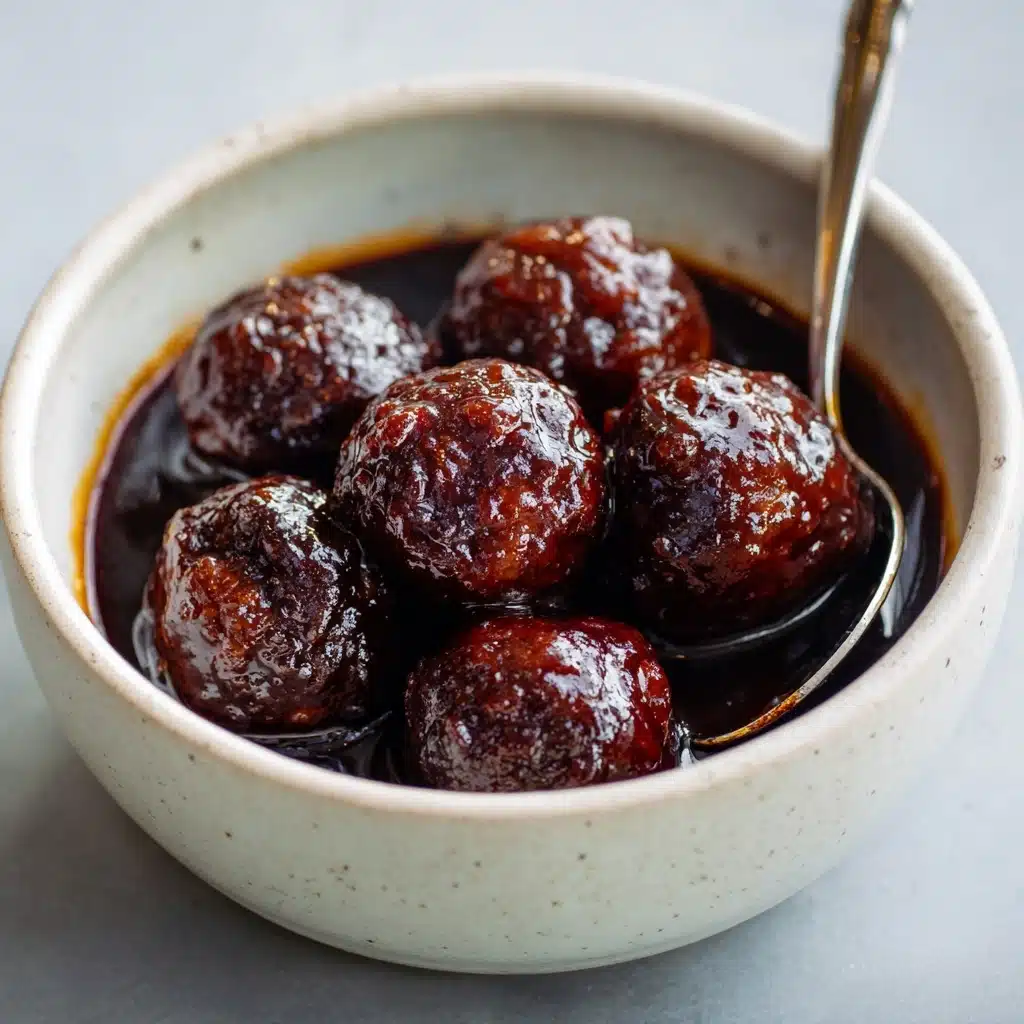 Slow Cooker Grape Jelly Meatballs Recipe - Recipe Image