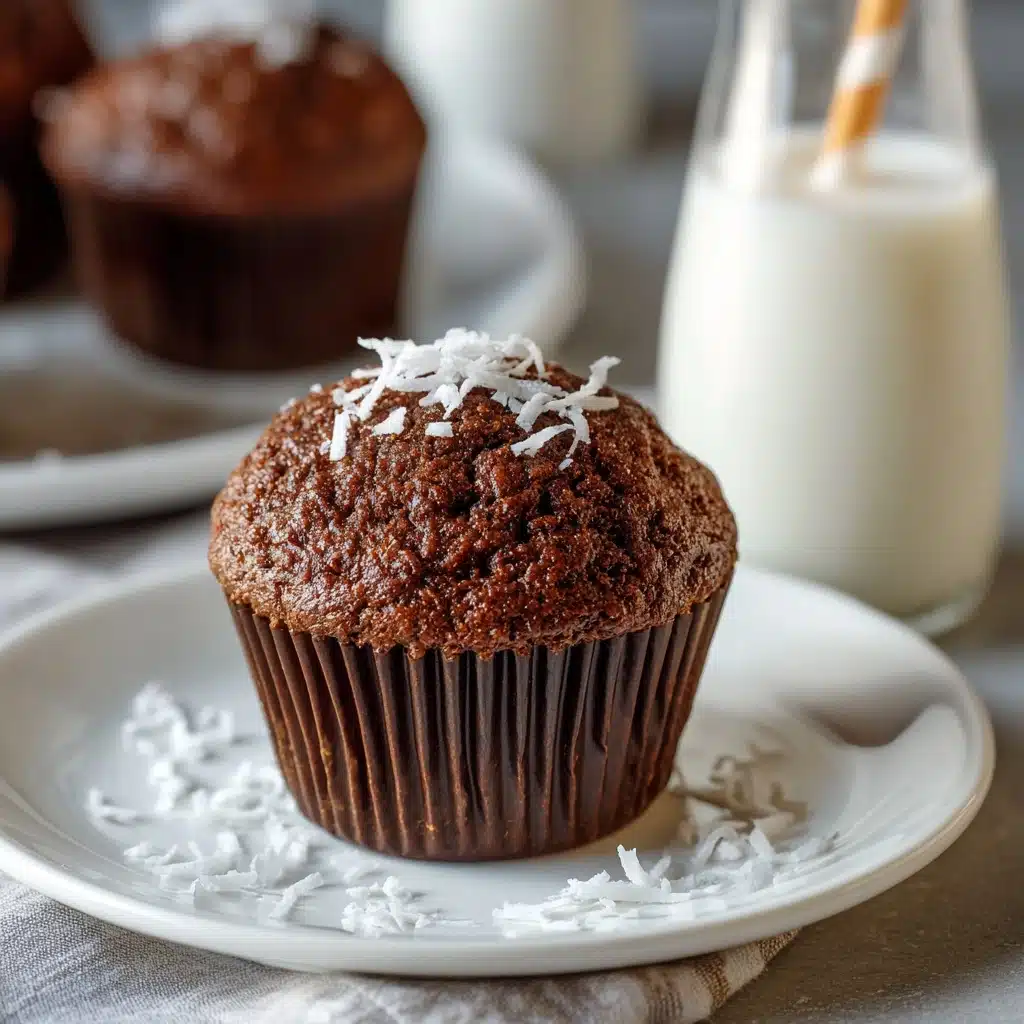 Chocolate Coconut Muffins Recipe - Recipe Image