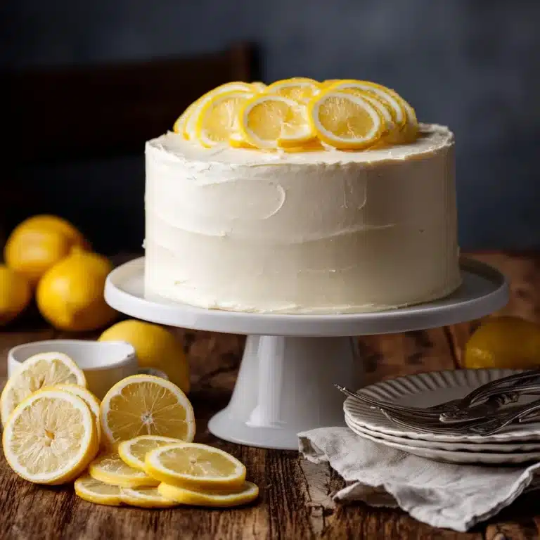 Lemon Curd Cake Recipe